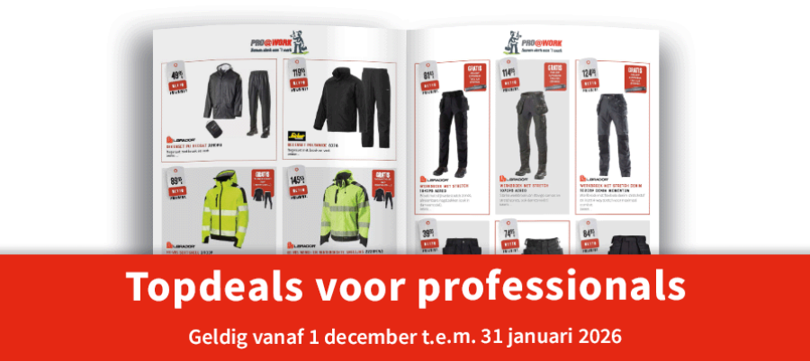 topdeals voor professionals